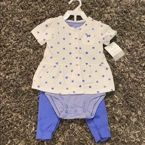 NWT Carter's Polkadot set